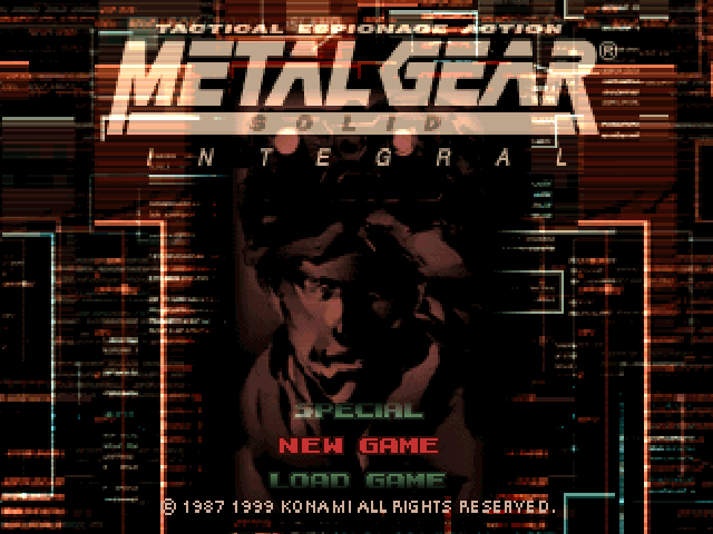  Metal Gear Solid: Integral    