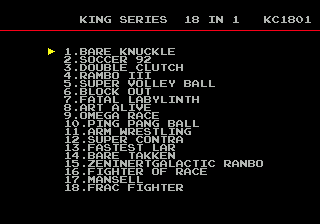 King Series 18 in 1 KC1801