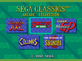 Sega Classics Arcade Collection 5-in-1