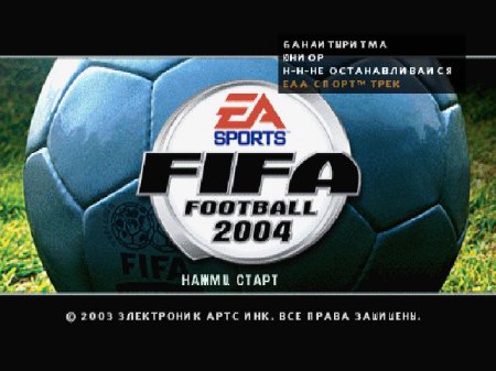 FIFA Football 2004 на русском языке